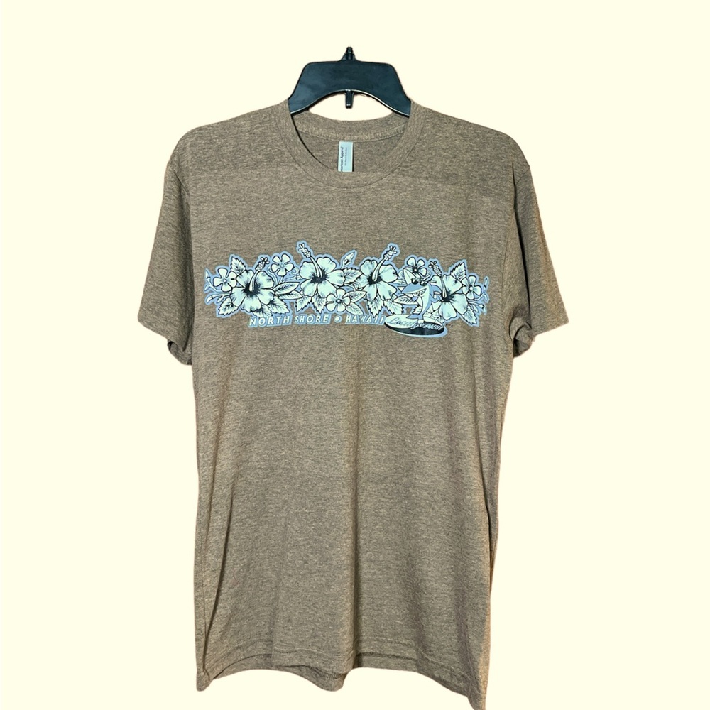 North Shore Hawaii Brown Men’s T-Shirt Medium